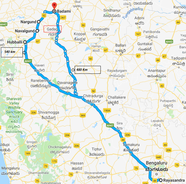 north karnataka tour itinerary