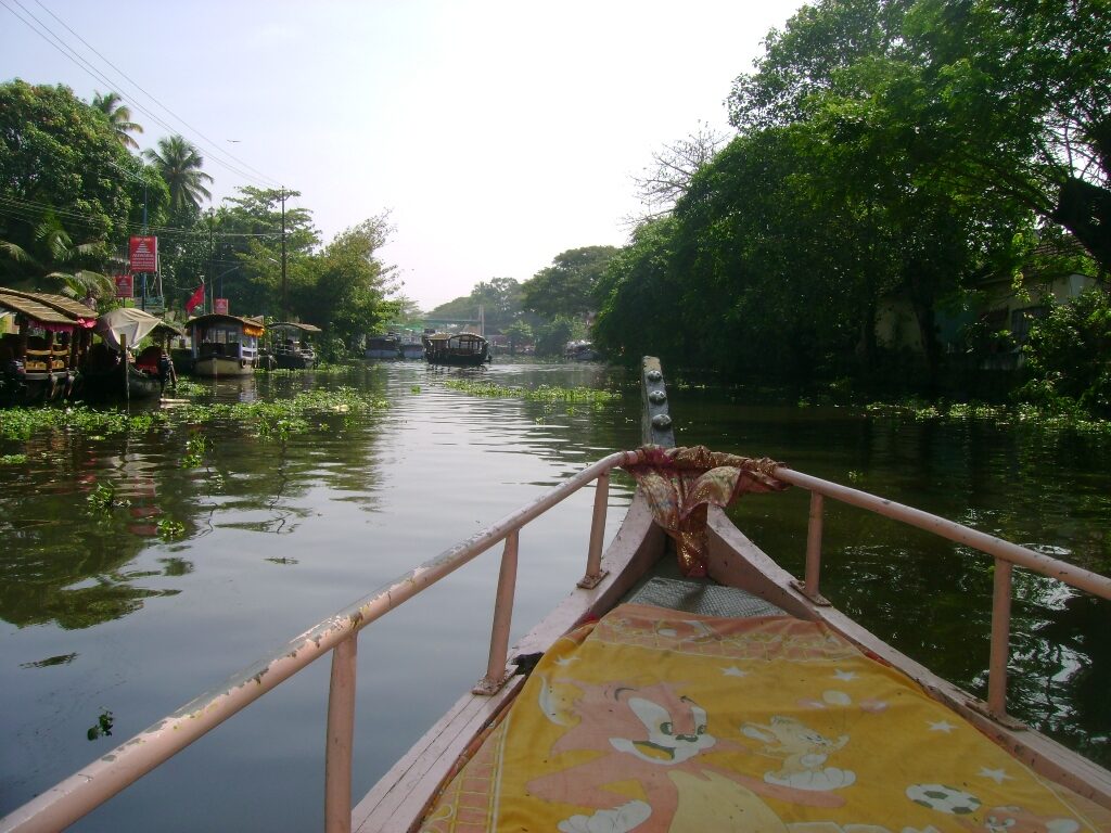 On way to Lake Vembanad