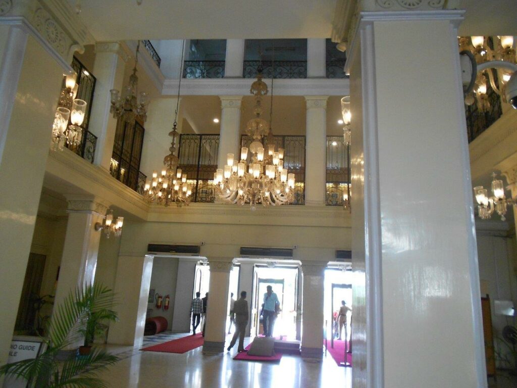 Main Hall at the entrance of Salarjung Museum