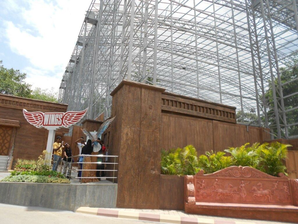 Birds enclosure 'Wings' at ramoji film city