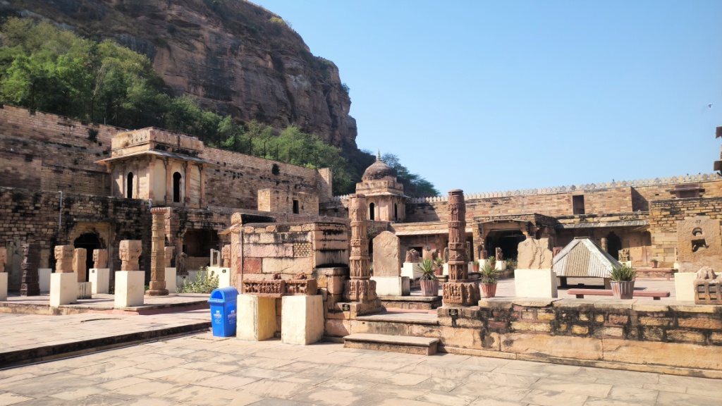 Gujari Mahal Courtyard