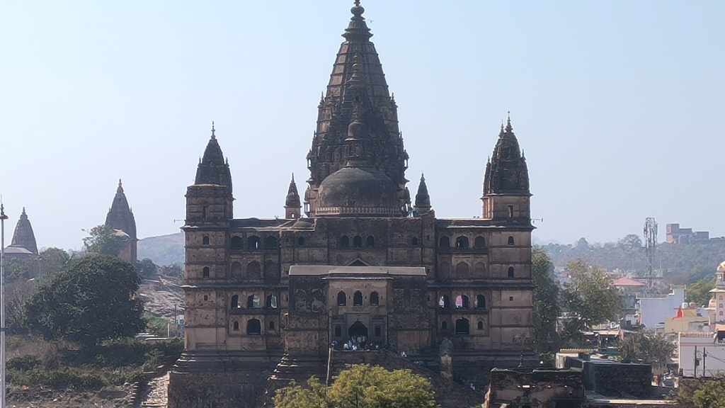 Chaturbhuj Temple - View from Orchha Fort