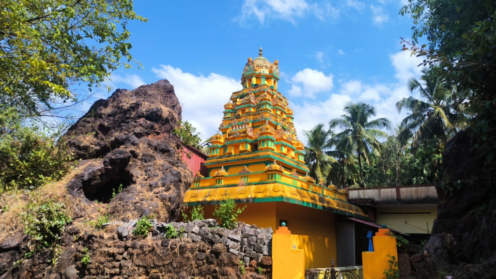 Temple near Waterfalls