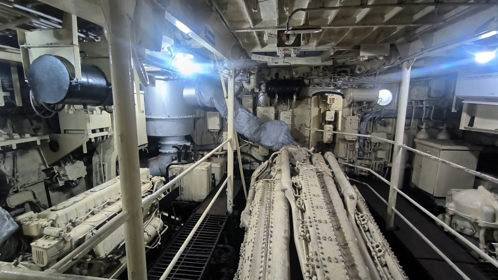 Inside - INS Chapal
