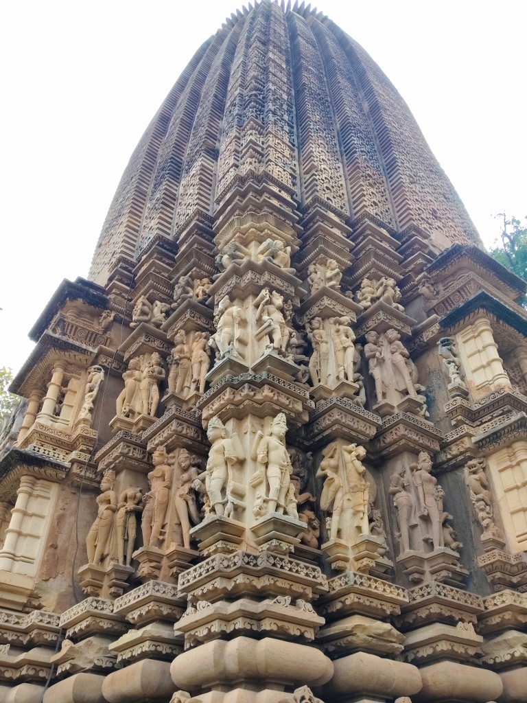 Adinath Temple - Outer wall sculptures