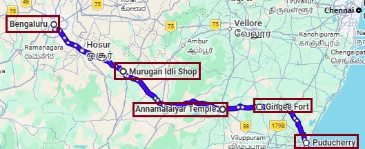 Bengaluru-Pondicherry