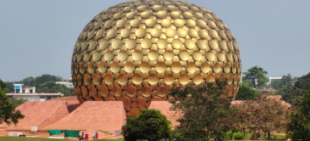 Golden Sphere - The spiritual heart of Auroville
