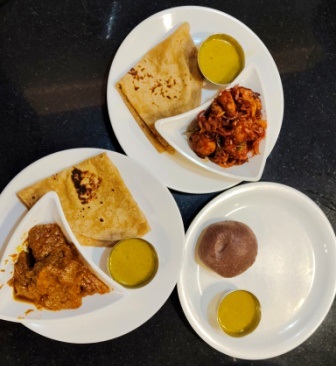 Non Veg Spreads with Mudde