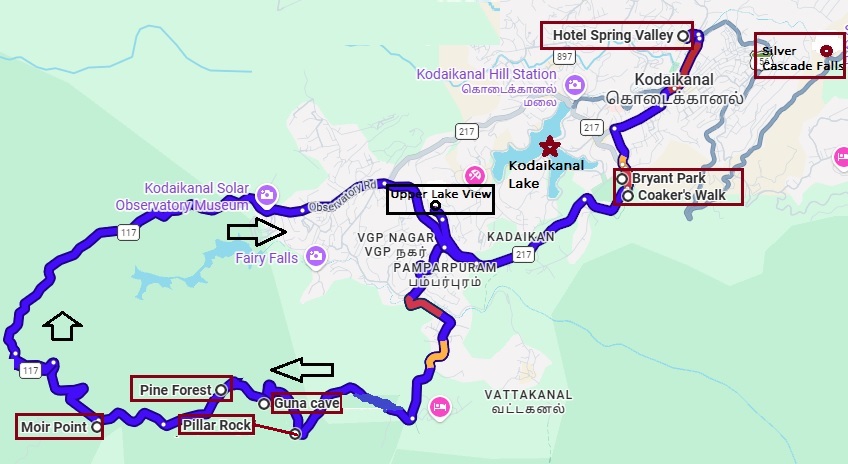 Kodaikanal-PoIs