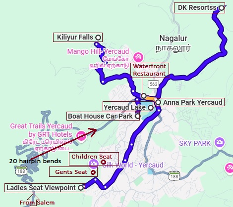 Yercaud-PoI
