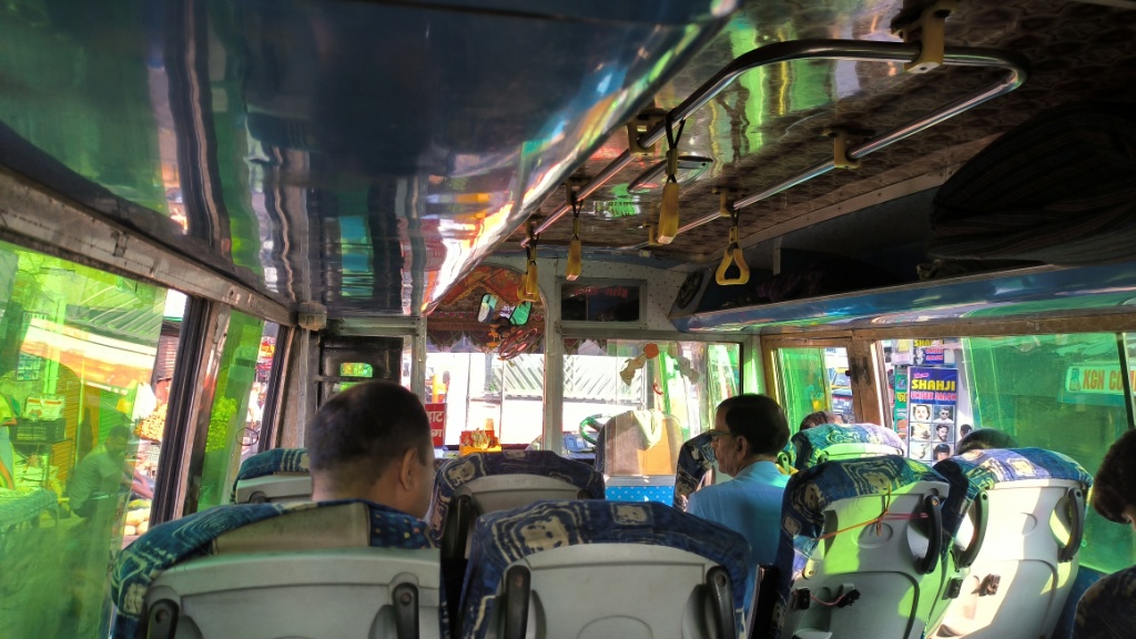 Bus to Kausani